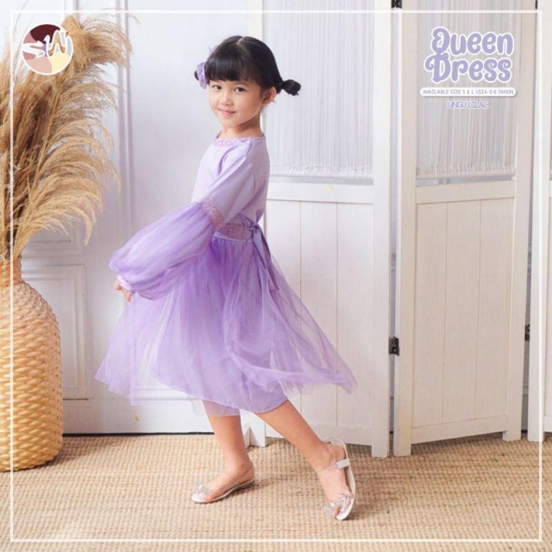 Queen Dress by Sawanni kids Wear / Dress Anak