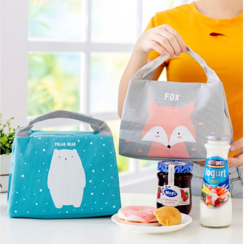 Tas Bekal Tas Lunch Box Cooler Bag Kotak Bekal Kotak Makanan