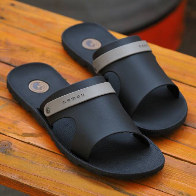 Sandal pria Camou dominic original sandal slide sandal flip flop