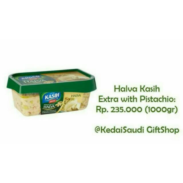 

Halva Kasih extra with pistachio 1000gram