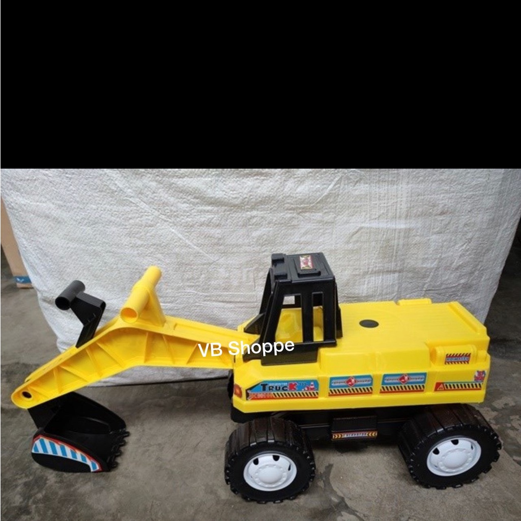 Truk Beko Besar Jumbo Truck Konstruksi Roda Besar Bisa Di Naiki Dorong Tarik Mobil Mobilan Traktor