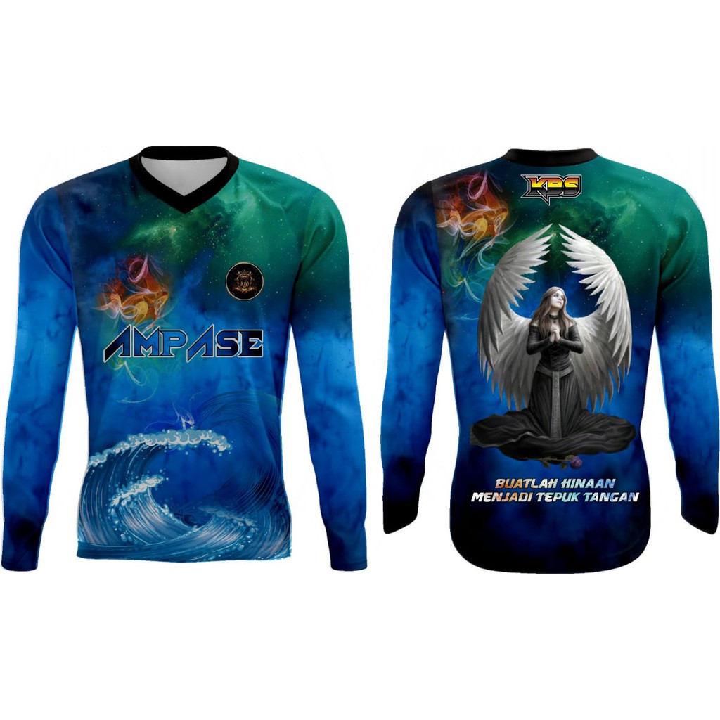 KAOS JERSEY KOLONG MERPATI TINGGI FULL PRINT custom / FREE DESAIN