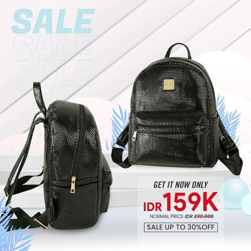 BELLE JIMSHONEY BACKPACK TAS PUNGGUNG IMPORT