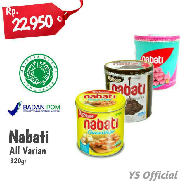 Richeese Nabati Richoco Nabati All Varian 320gr Shopee Indonesia