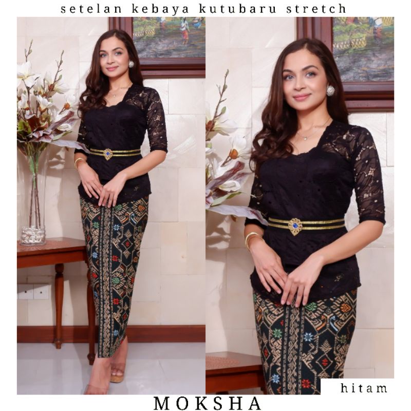 Setelan Kebaya Kutubaru Stretch Moksha