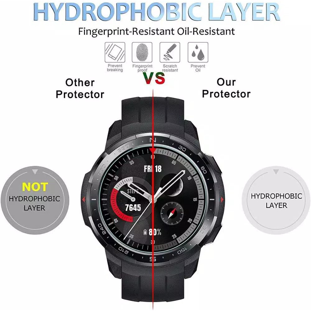 Tempered glass HONOR Watch GS PRO anti gores screen guard kaca