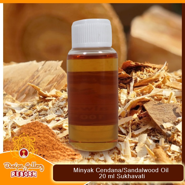 Minyak Cendana Kupang / Sandalwood oil 20 ml Sukhavati 100% Murni