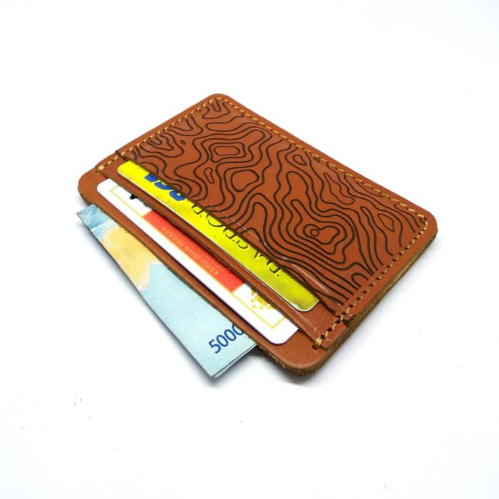 dompet kartu e money e toll kulit asli motif grafir laser - PHWL343