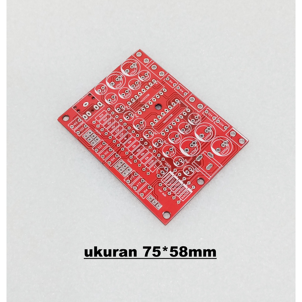 PCB 2.1 TEA2025b Mini Power Amplifier V.2