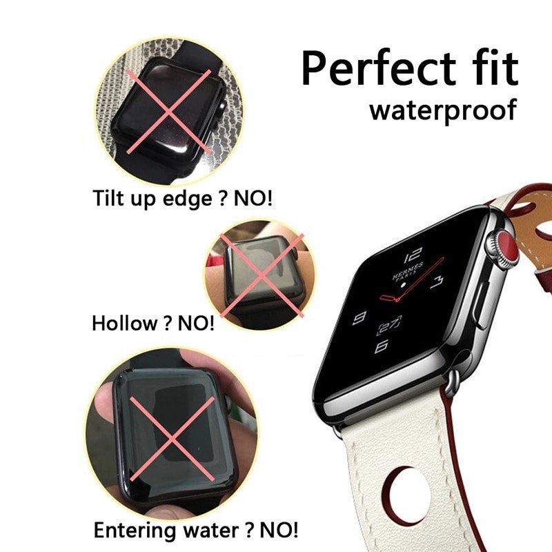 Tempered Glass Iwatch Full Cover 38mm - 42mm Tempered Curve Iwatch