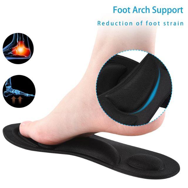Insole Sepatu / Sol Dalam / Insole Tambahan / Insole Impor / Alas Sepatu-INSOLE HITAM 35-40