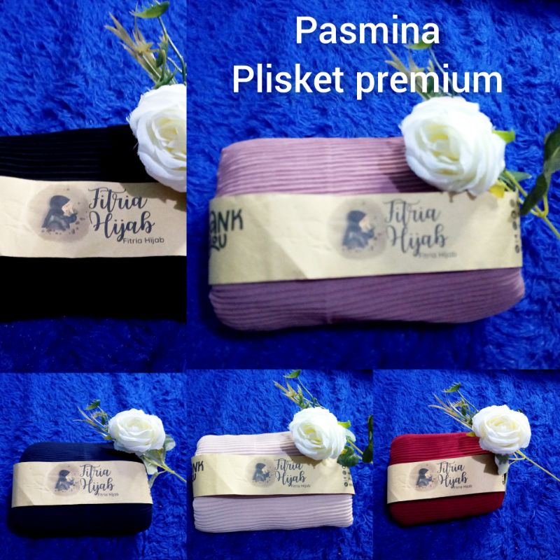 HIJAB PASMINA PLISKET / PASMINA PLISKET MOTIF LIDI / PASMINA PLISKET BABY DOLL
