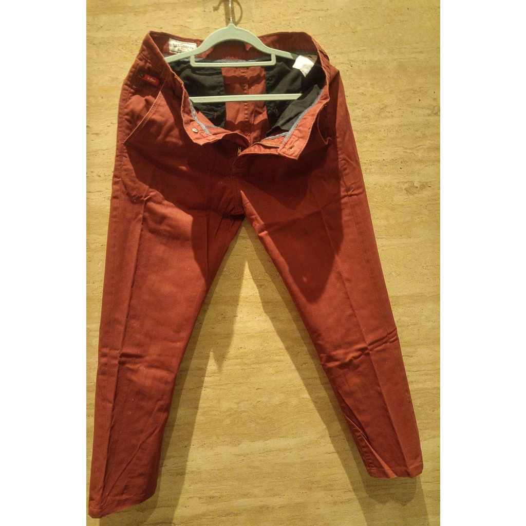 Preloved Celana Jeans Pria Lee Cooper ORIGINAL size 30 Merah Maroon