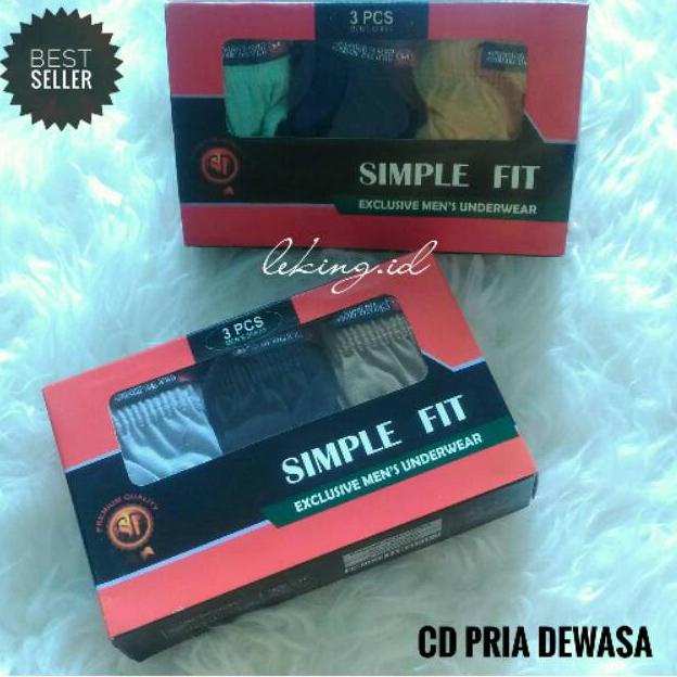 3 PCS CELANA DALAM PRIA DEWASA BEST QUALITY (KODE J1996)