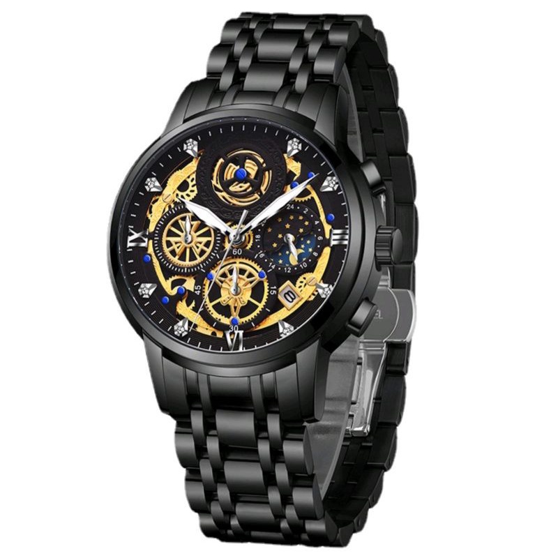 RIESTA 888 JAM TANGAN PRIA ANTI AIR ASLI LUXURY