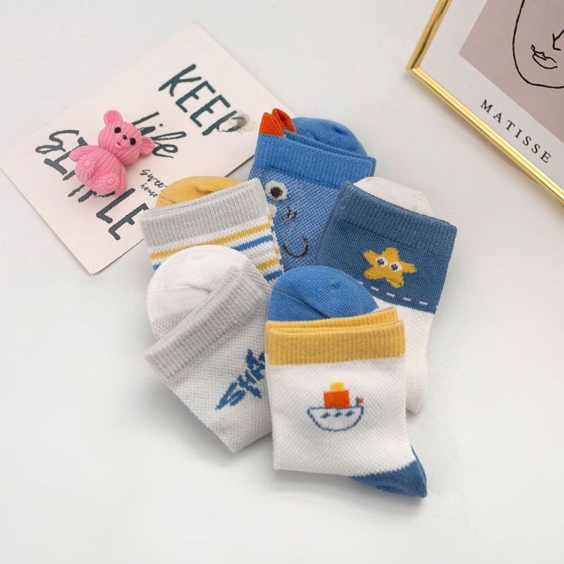 [5 PSG] 0-8 thn | KAOS KAKI BAYI ANAK IMPOR SOCKS LUCU KARAKTER KARTUN UNISEX catalog vol.T