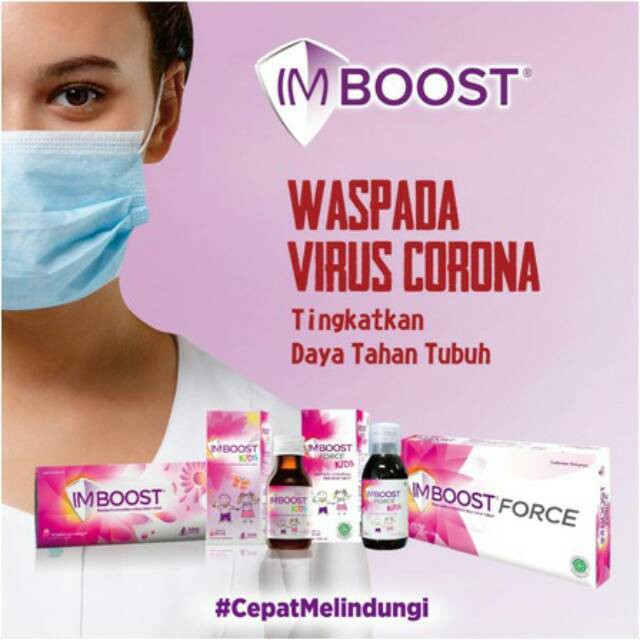 IMBOOST FORCE Daya Tahan Tubuh 1 BOX isi 3 STRIP @10 Kaplet = 30 KAPLETS Immune Booster - ASLI !!