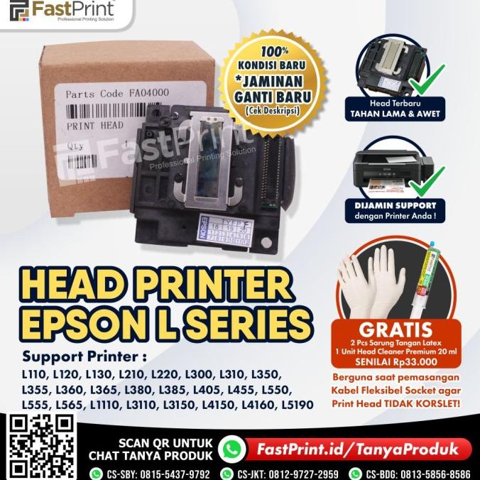 Fast Print Head Printer Original Epson L120