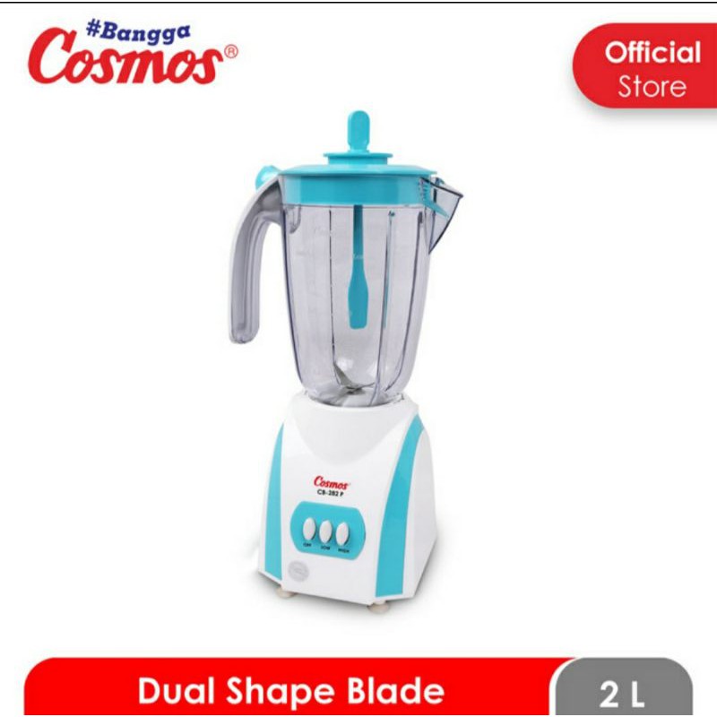 Blender Plastik Cosmos CB 282P 3 in 1 Blender Cosmos Isi 3 Cosmos 282 P Pelumat Buah Juicer CB282P