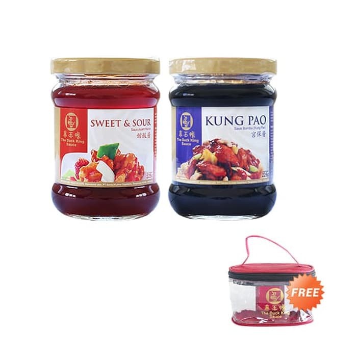 

The Duck King Sauce Paket Dua - Sweet Sour + Kung Pao