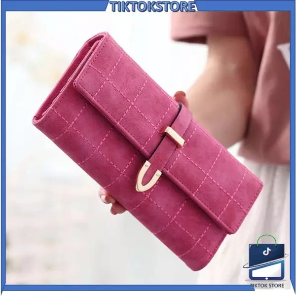 TIKTOK - DOMPET LIDAH BESI DARI JAKARTA - Dompet Lipat Wanita morymony