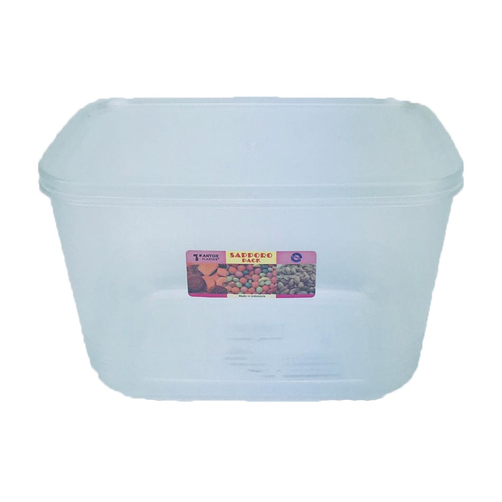 Tantos / Sapporo Pack / Toples Plastik / 20*12.5cm / 5203