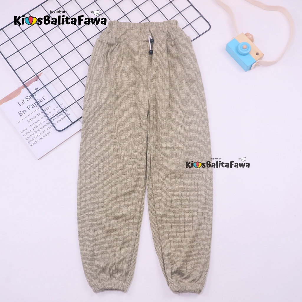 Jogger Molly Uk 8-10 Tahun / Pants Joger Celana Panjang Anak Perempuan Laki Laki Murah Grosir Polos