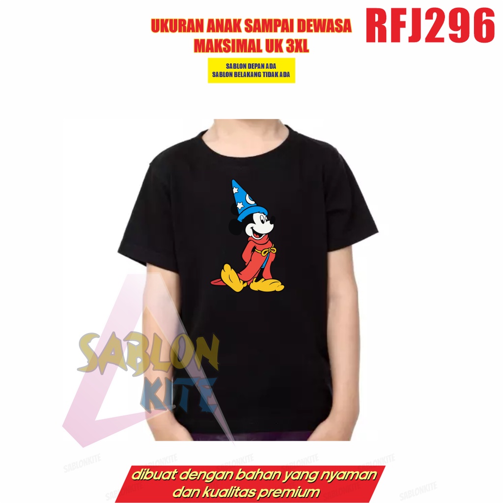 MURAH!!! KAOS RM NAMJOON MICKEY TIKUS RFJ296 UP TO 3XL