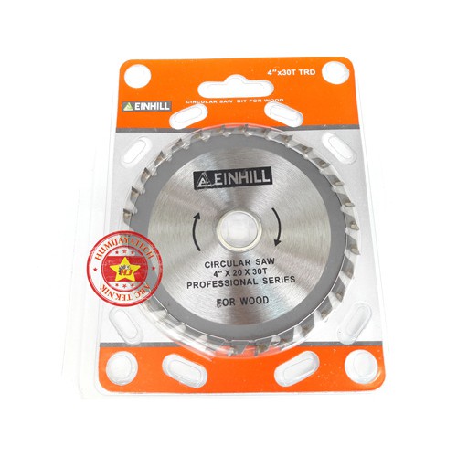 Mata Pisau Circular Saw 4" x 30T Einhill / Mata Circular Saw / Mata Pisau Gerinda Tangan