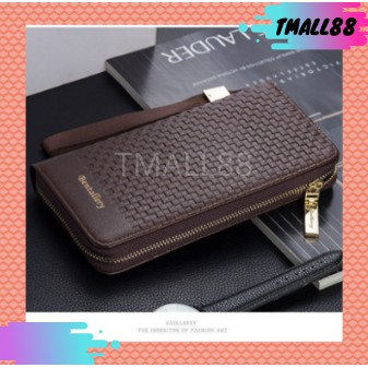 ♥TMALL88♥ Dompet Pria Panjang Dompet Kulit Import Men Pocket real pict