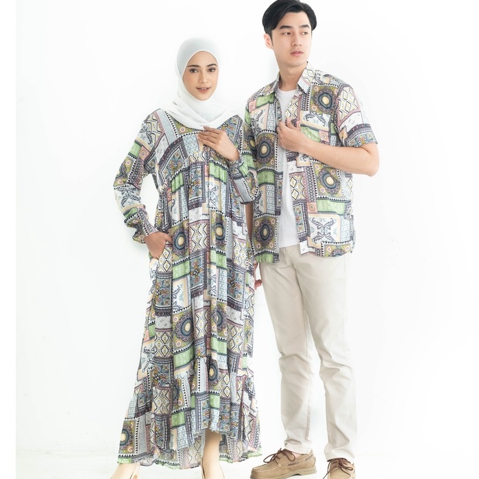 KEMEJA SERI 1 I Kemeja Pria Lengan Pendek Bahan Rayon