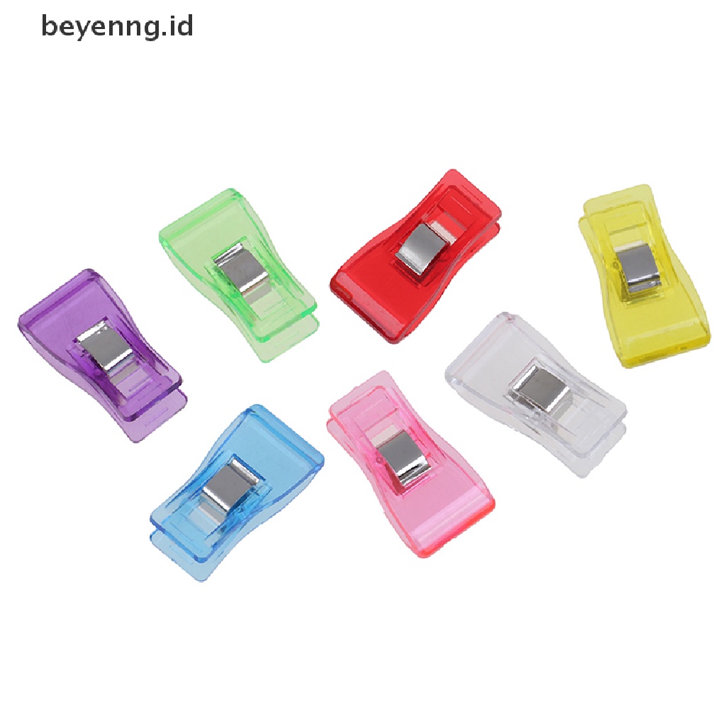 Beyen 10Pcs Klip Pembuat Bisban Bahan Plastik