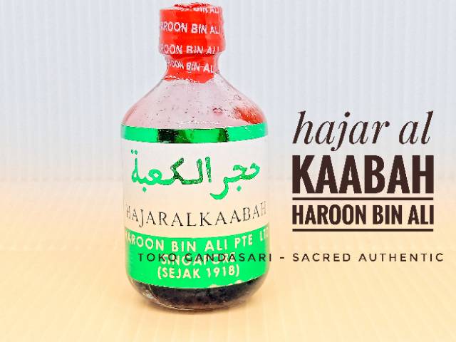 TERMURAH Hajar Al Kabah Al Kabah (zafaron al Kabah jafaron) ori segel import haroon bin ali