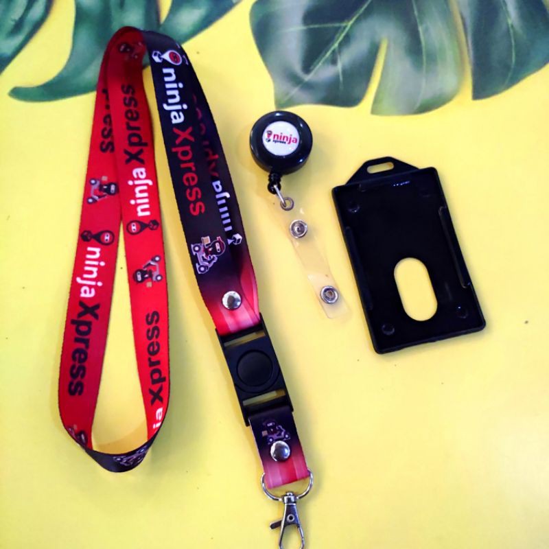 

TALI ID CARD"NINJA EXPRESSS" | LANYARD"NINJA EXPRESSS" FULL PRINT