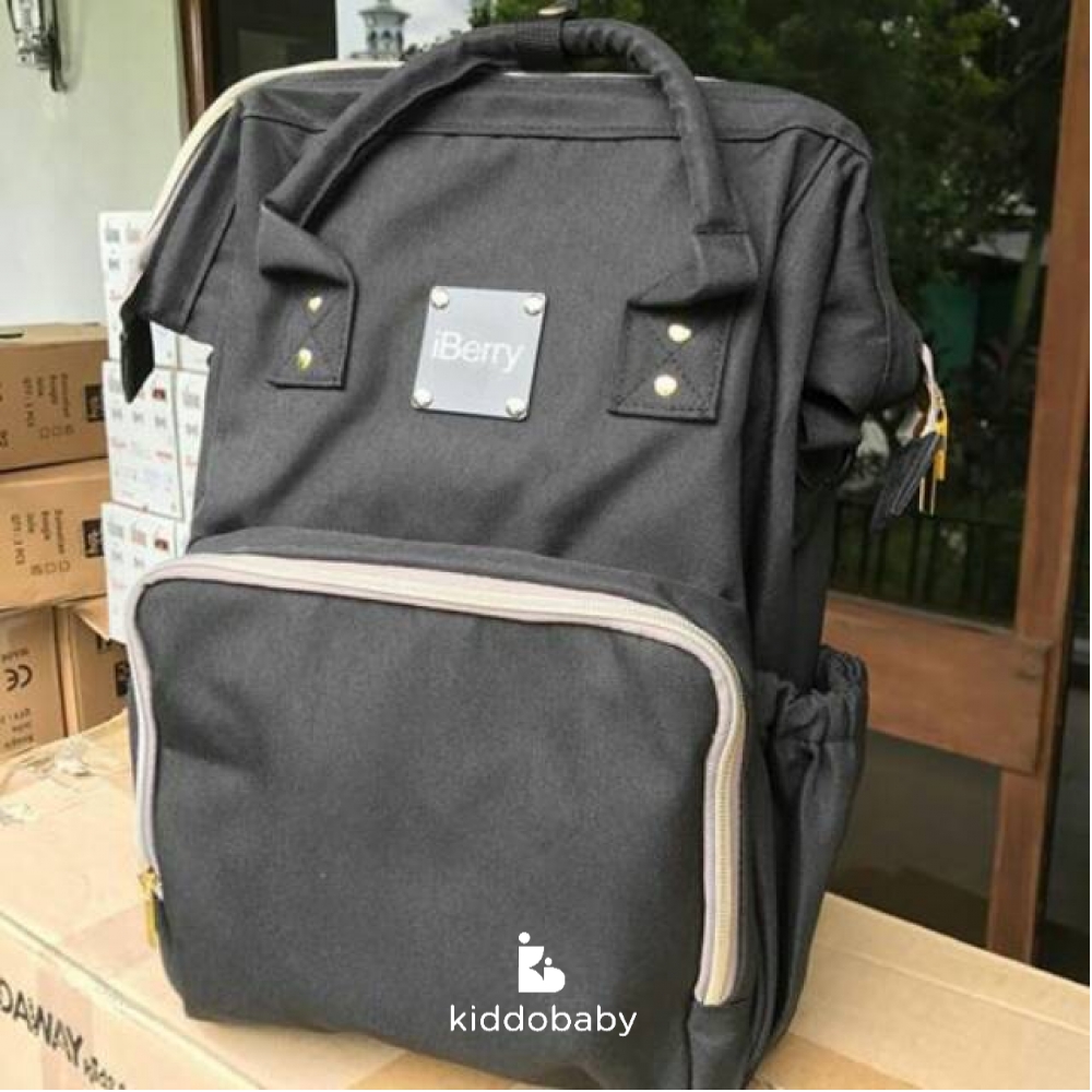 iberry diaper backpack - Black