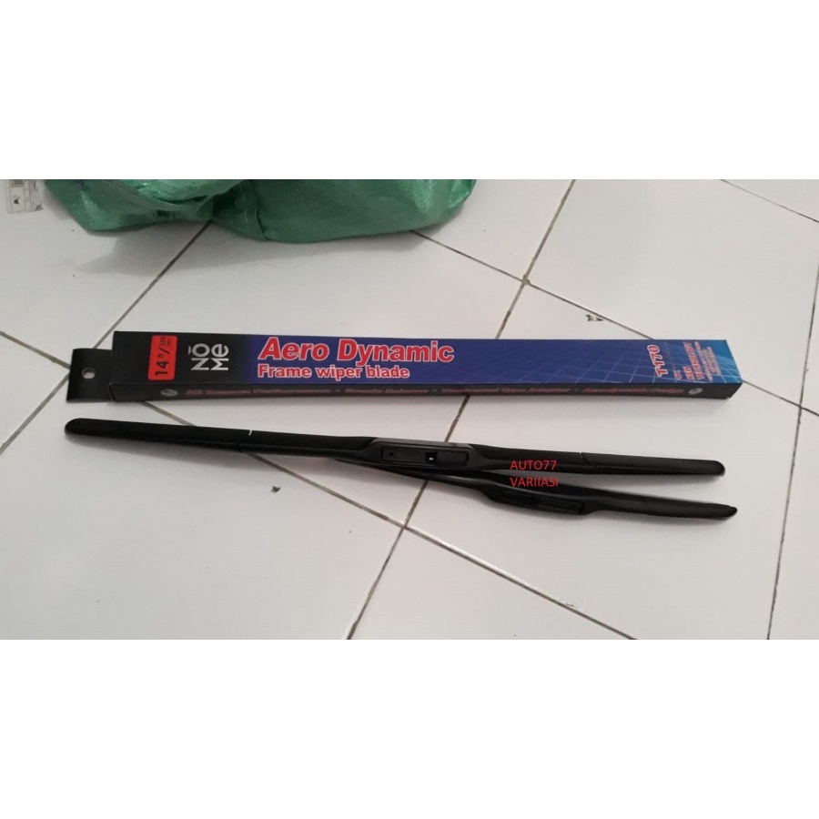 Frame Wiper Blade Aero Dynamic Nome 2pcs