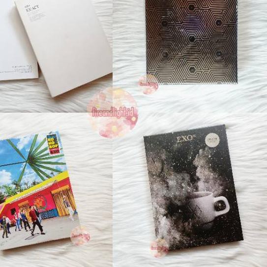 ➺ EXO ALBUM ONLY [POWER XOXO SING FOR YOU LAY SHEEP EXACT OVERDOSE THE WAR A UNIVERSE] ❅