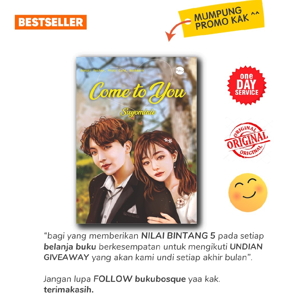 

Best Seller !!! COME TO YOU - ARIA MEDIA - (Bonus : Poster, Photo Card,Bookmark)