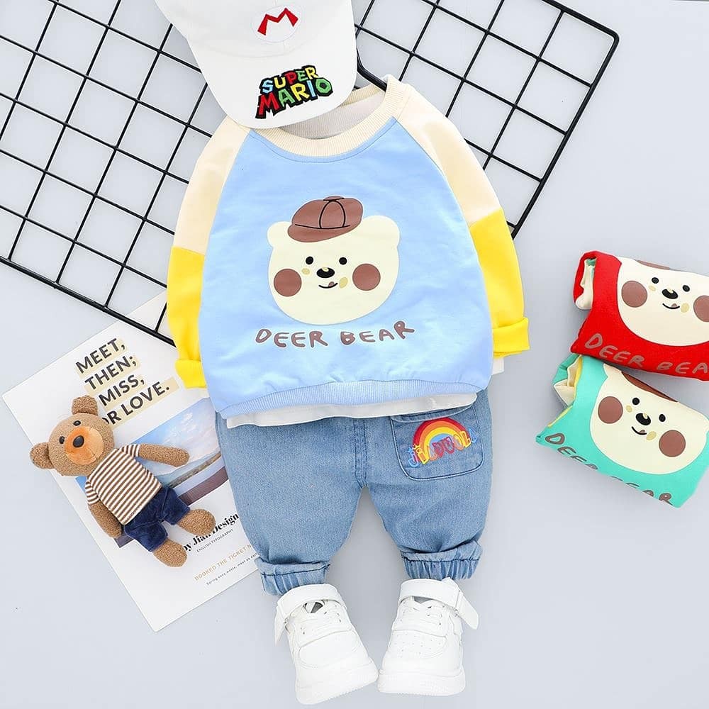 Setelan baju anak cowok import setelan anak cowok kekinian setelan celana levis anak cowok import