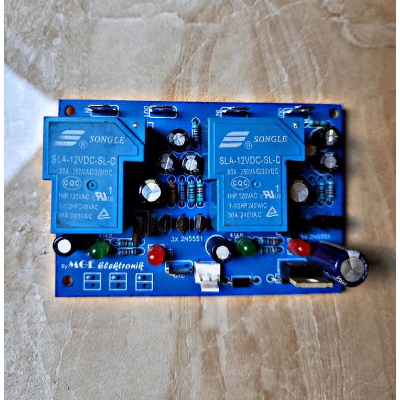 protek stereo 30ax2 rilay (pcb fiber) DESIGN TERBARU