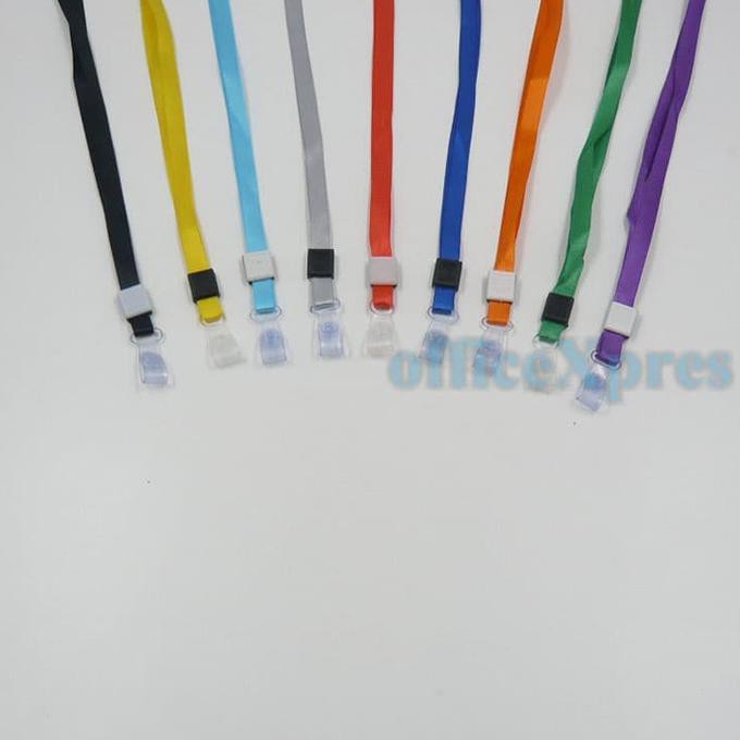 

Big Sale Gantungan ID Card / Tali Badge ID Nylon Soft PVC Hook Combo - Hitam Cuci Gudang Awal Tahun
