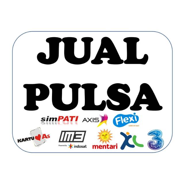 Jual Pulsa All Operator