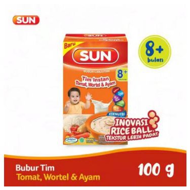 SUN Bubur Lanjutan 8+ Tim Instant 100 gr