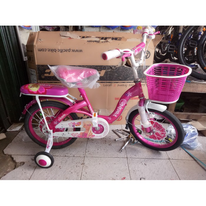 Hot Promo sepeda anak 16 mini pacific rossini boncengankeranjang sadelbisadistel