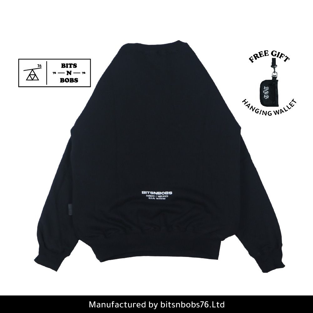 Dub Pocket Crewneck Saku Unisex - Bitsnbobs76