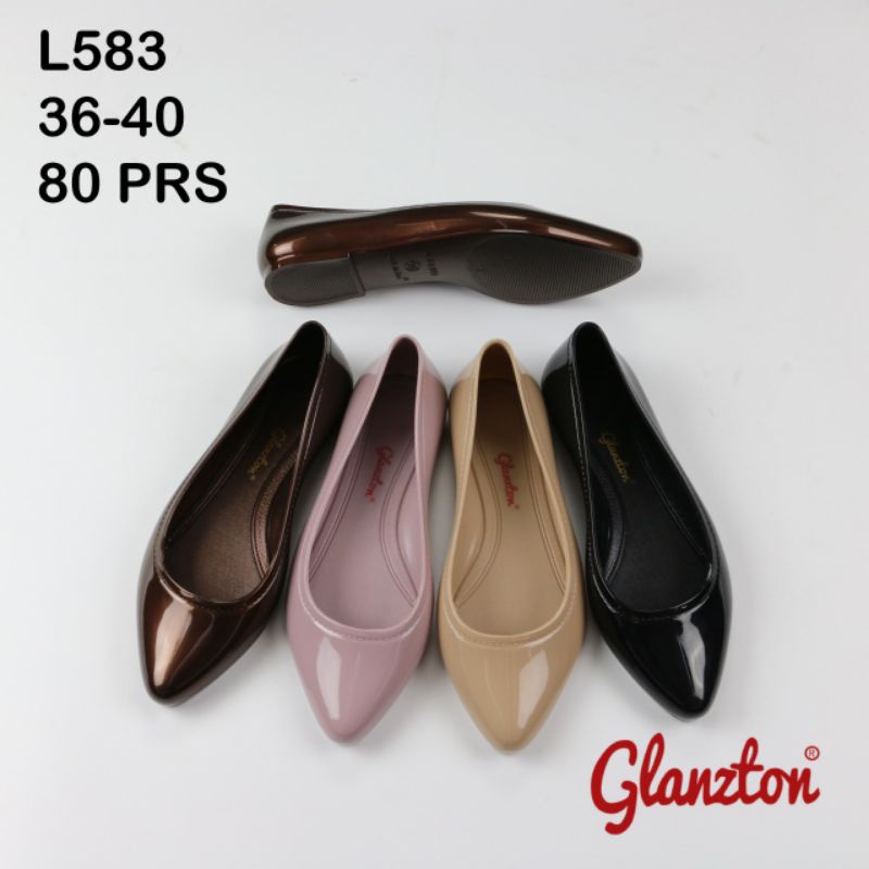 PROMO Sepatu Teplek Doff/Glossy L583