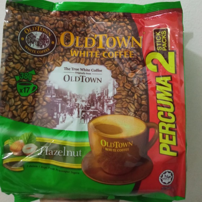 

(TERLARIS) Oldtown hazelnut white coffee