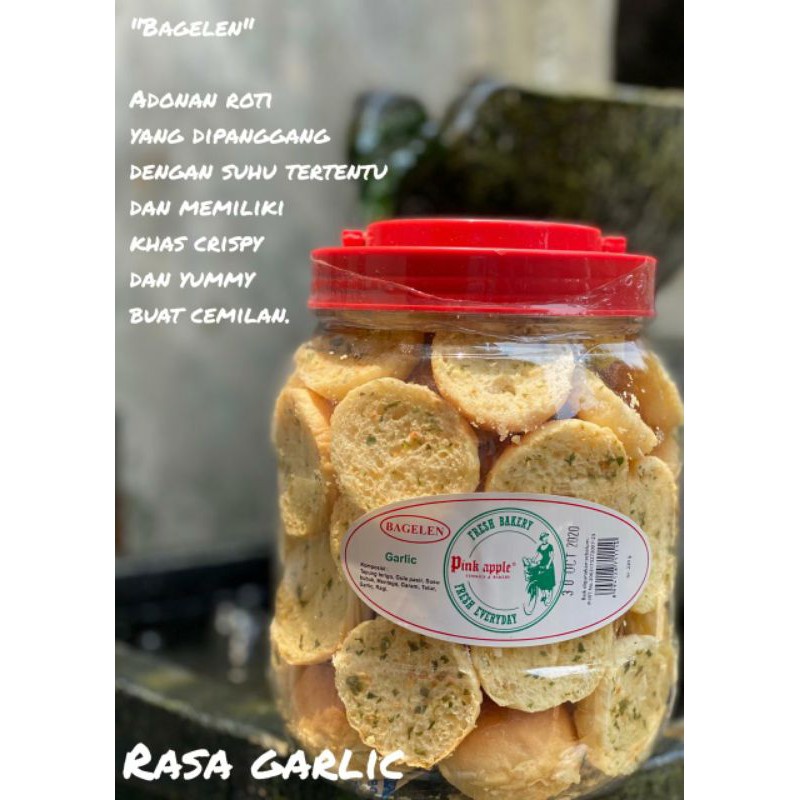 

Bagelen GARLIC Pink APple (BUDAYAKAN BACA DESKRIPSI !)