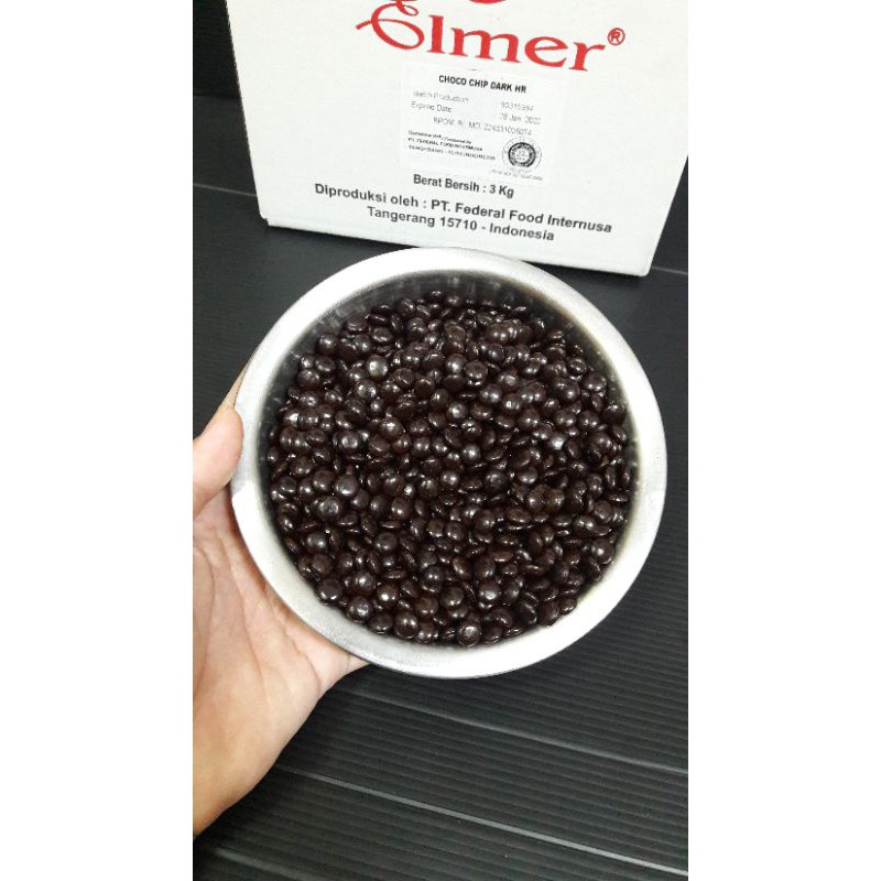 

REPACK ELMER CHOCO CHIPS GEPENG 100 GR / CHOCO CHIPS GEPENG CHPGEPENG100