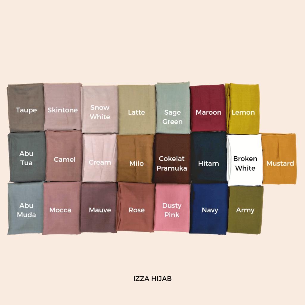 100+ Warna SEGI EMPAT SQUARE PARIS PREMIUM SEGIEMPAT PARIS PREMIUM PARIS ULTRAFINE HIJAB PARIS KERUDUNG PARIS BY IZZA HIJAB